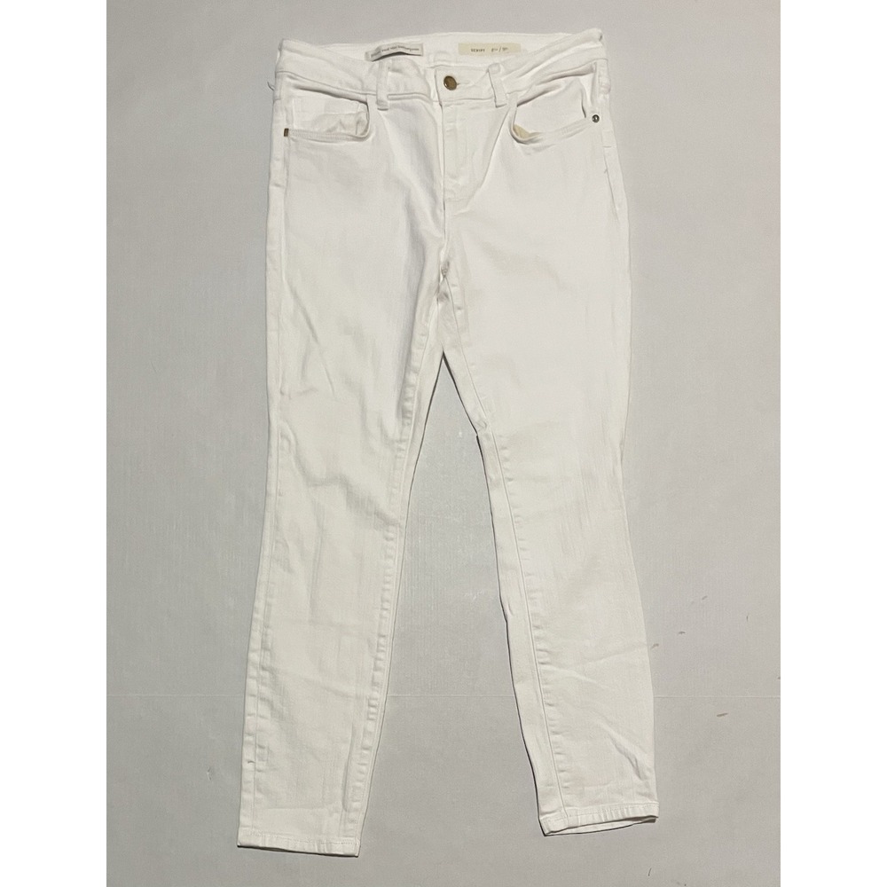 Pilcro And The Letterpress Anthropologie Script Jeans Womens Size 30 X 27.5